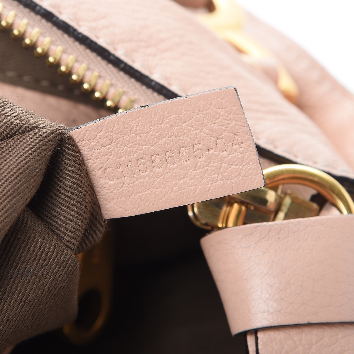 Chloe Calfskin Medium Marcie Satchel Blush Nude 9 of 13