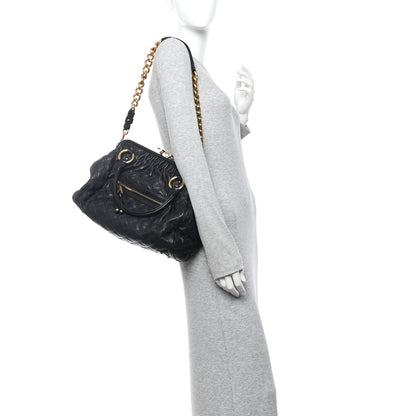 Marc Jacobs Calfskin Quilted Stam Black 2 of 18