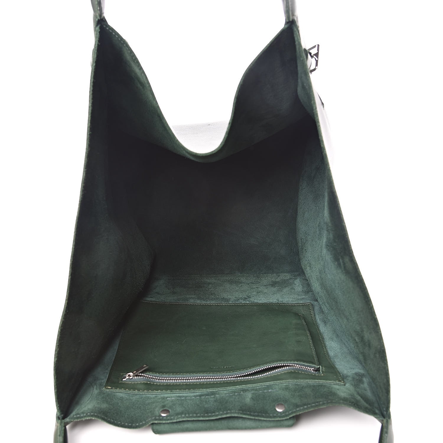 Celine Smooth Calfskin Medium Big Bag Dark Green 5 of 15