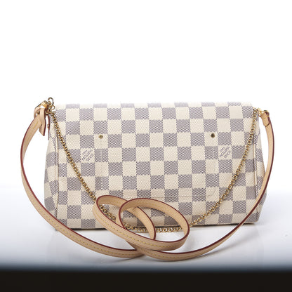 Louis Vuitton Damier Azur Favorite MM 2 of 10