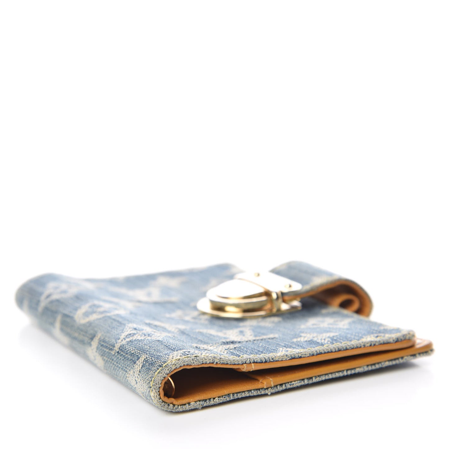 Monogram Denim Agenda PM Blue