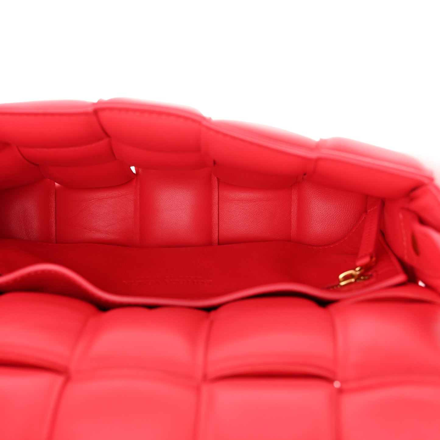 Nappa Maxi Intreccio Padded Cassette Crossbody Bag Firework