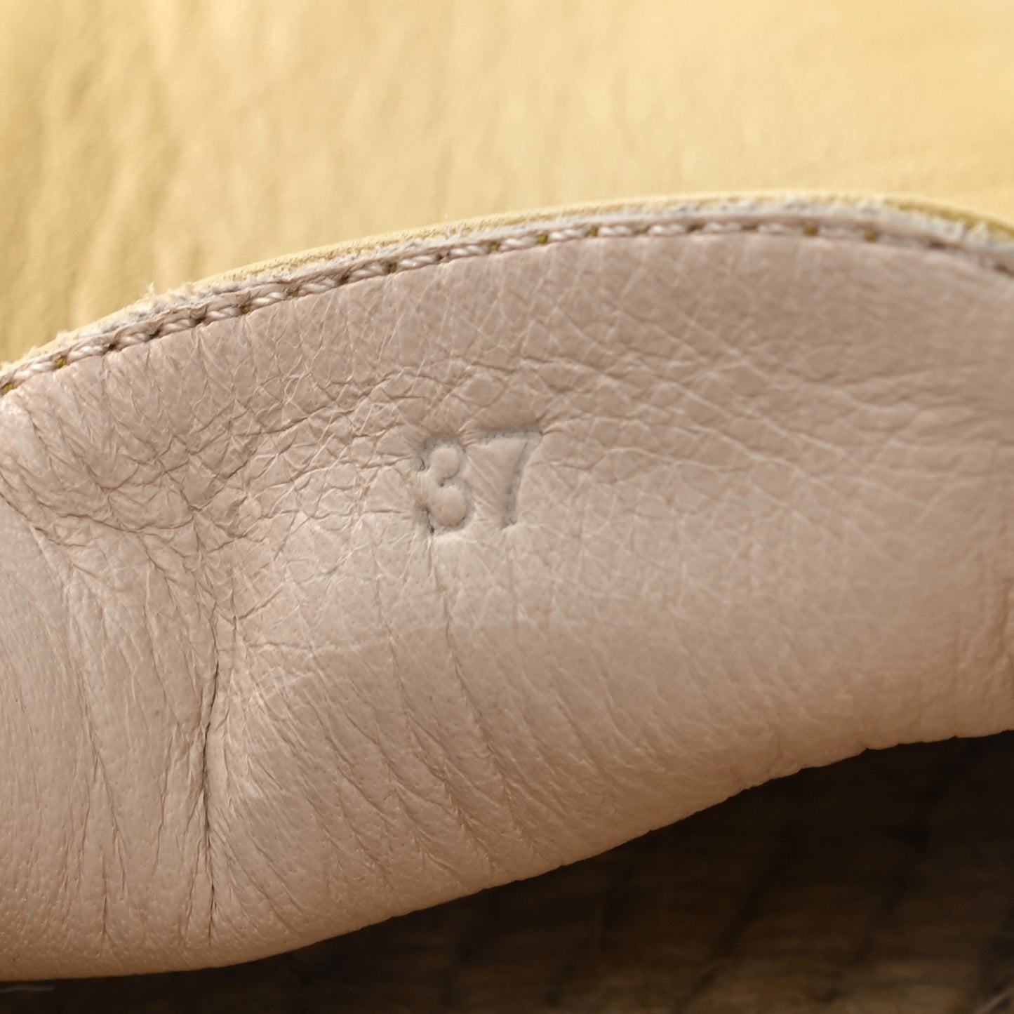 Nappa Intrecciato Slip On Espadrille 37 Yellow