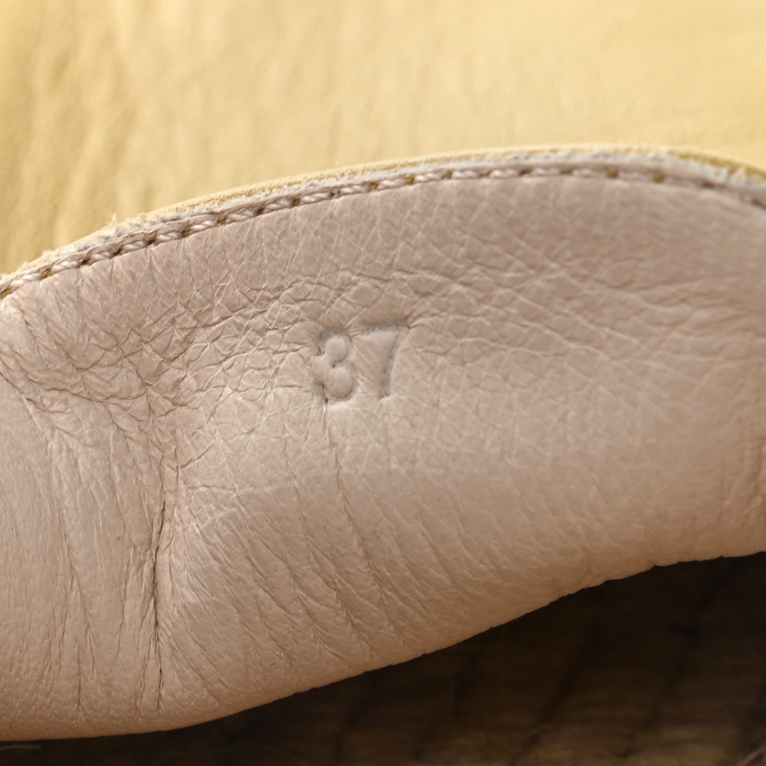 Bottega Veneta Nappa Intrecciato Slip On Espadrille 37 Yellow 7 of 12