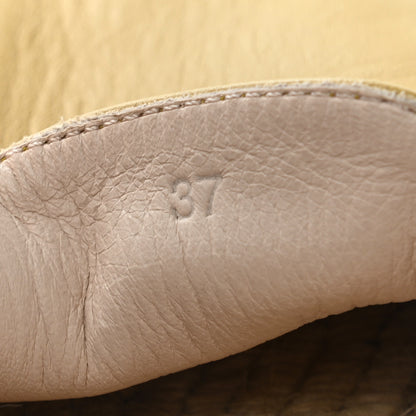 Bottega Veneta Nappa Intrecciato Slip On Espadrille 37 Yellow 7 of 12