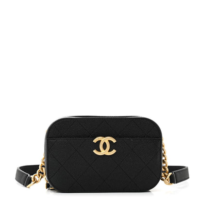 Chanel Caviar Stitched Waist Bag Black 1 of 11