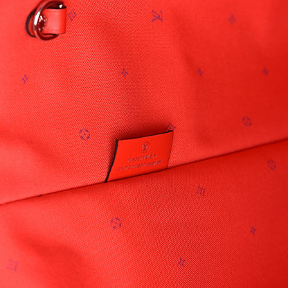 Louis Vuitton Monogram Escale Neverfull MM Rouge 7 of 10