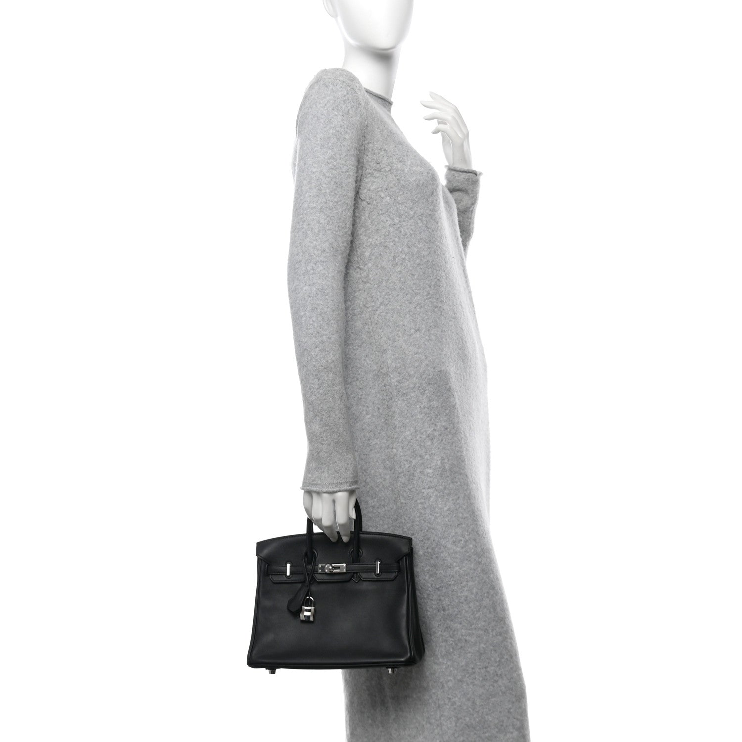 Hermes Swift Birkin 25 Black 2 of 11