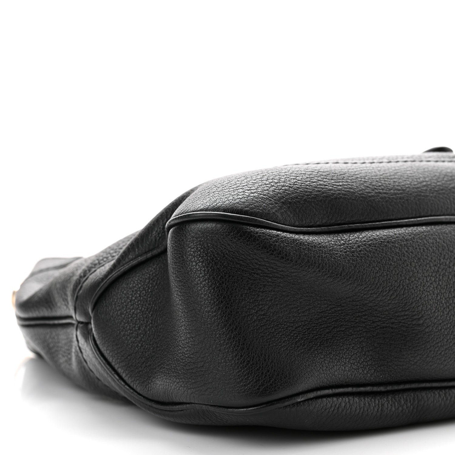 Gucci Calfskin Medium New Jackie Shoulder Bag Black 8 of 10