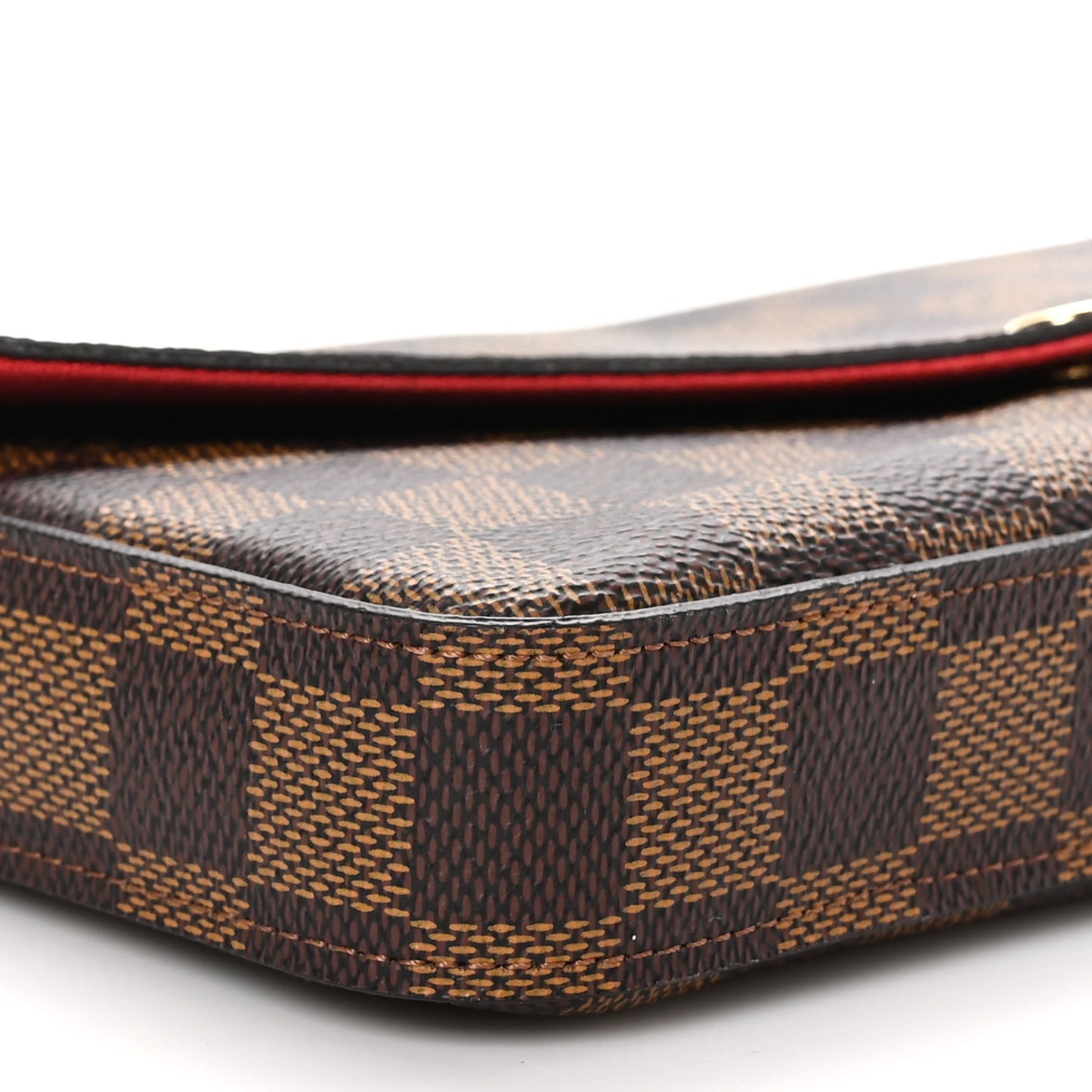 Damier Ebene Pochette Felicie Chain Wallet