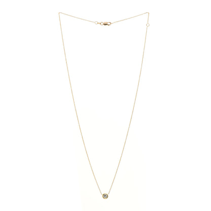 Roberto Coin 18K Yellow Gold Diamond .19ct Diamonds By The Inch Necklace 3 of 5