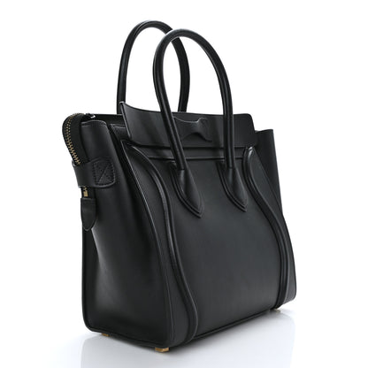 Celine Smooth Calfskin Small Luggage Navy Blue 3 of 8