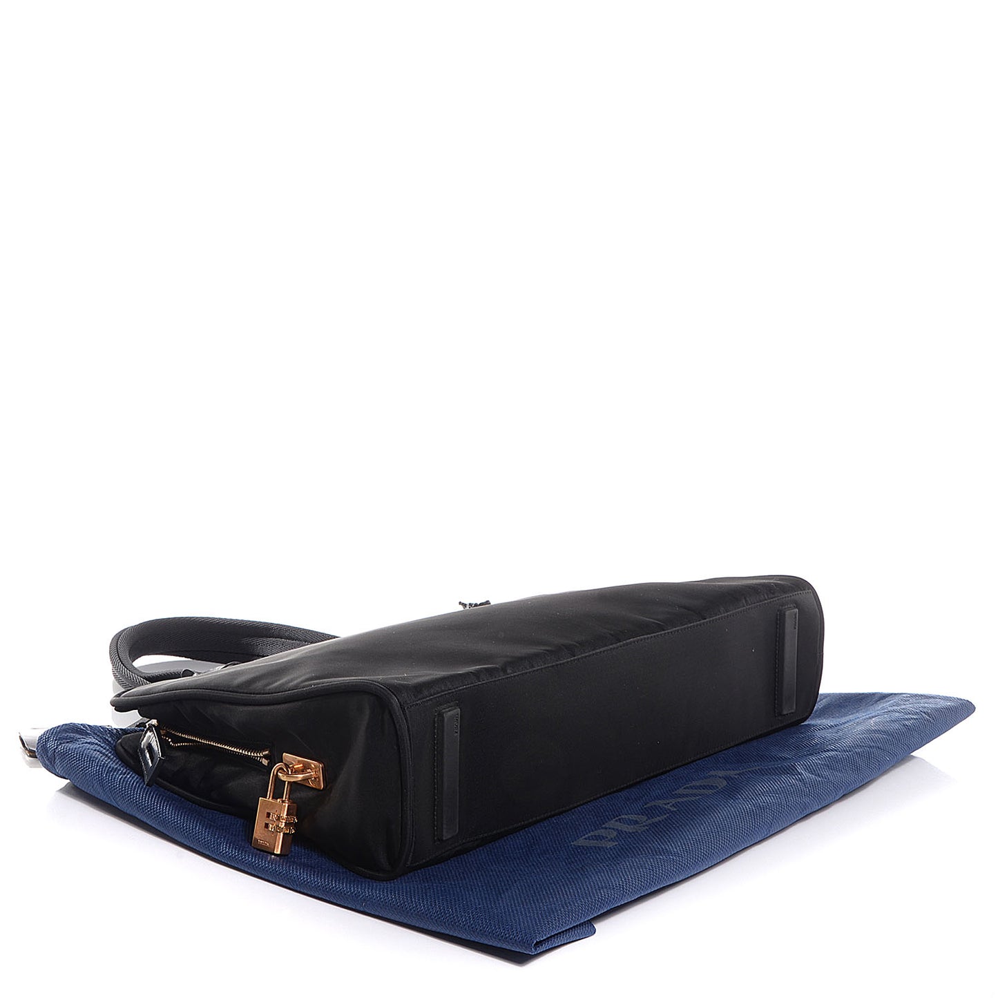 Tessuto Nylon Briefcase Nero Black