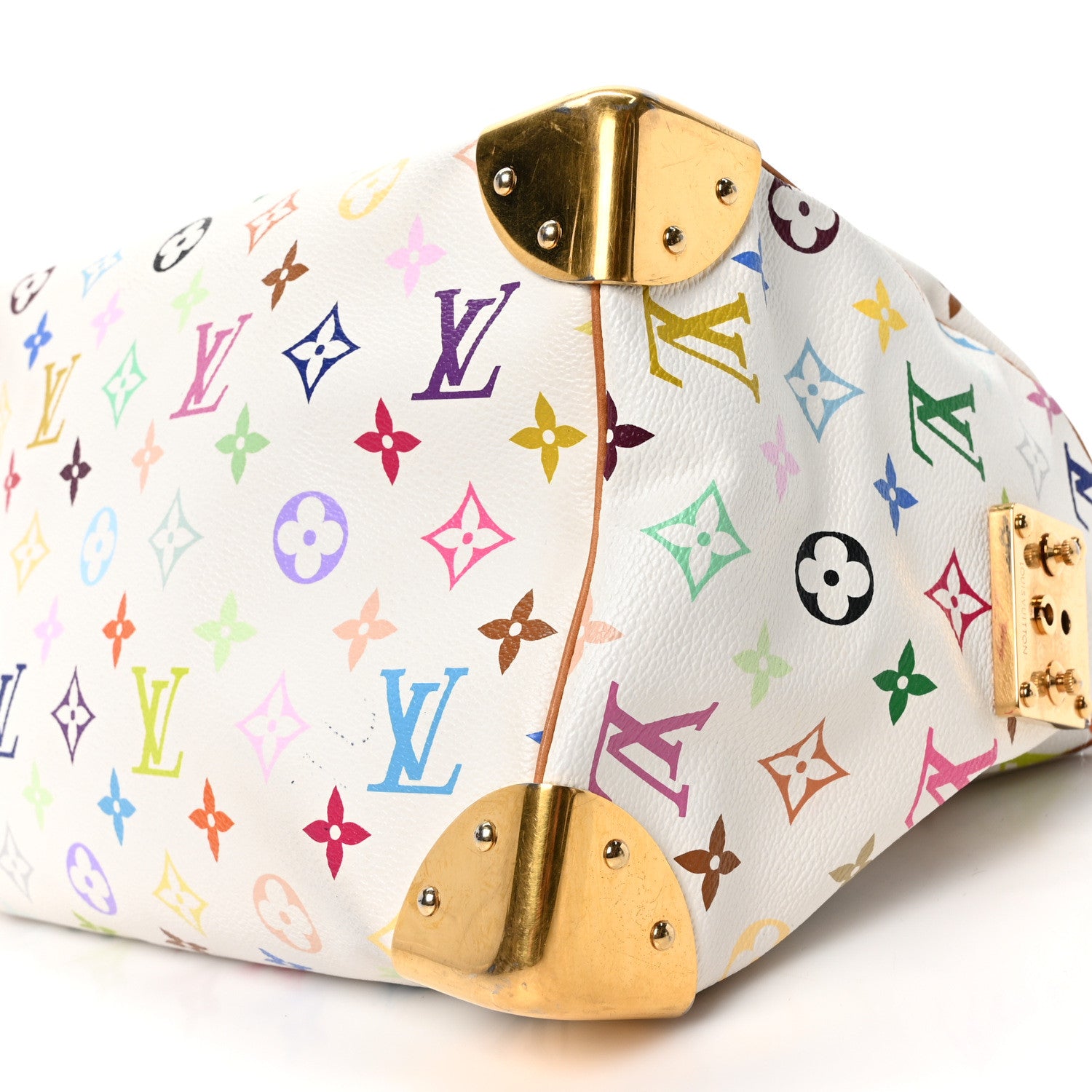 Louis Vuitton Monogram Multicolor Speedy 30 White 10 of 10