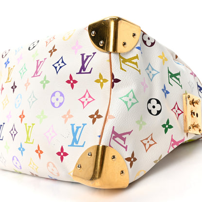 Louis Vuitton Monogram Multicolor Speedy 30 White 10 of 10