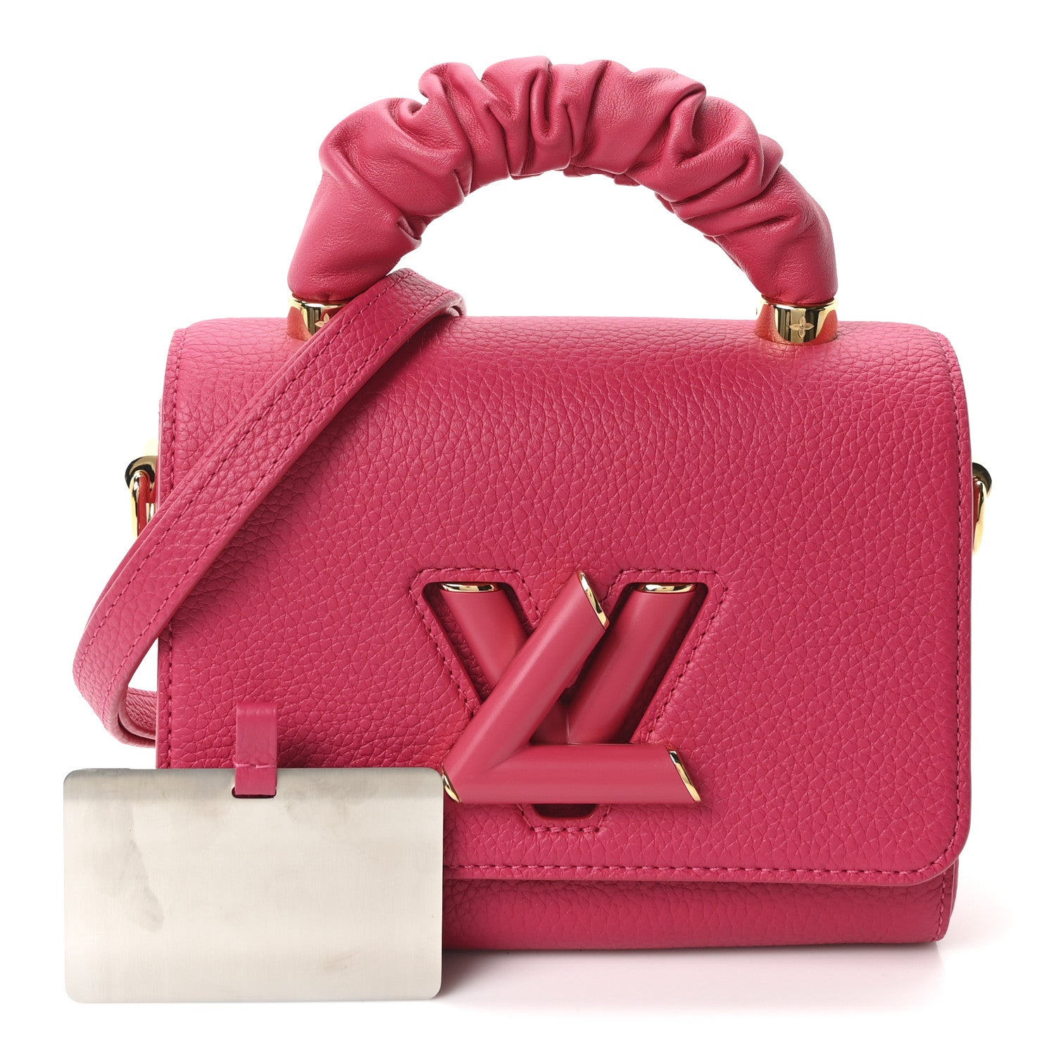 Louis Vuitton Taurillon Smooth Calfskin Scrunchie Twist One Handle