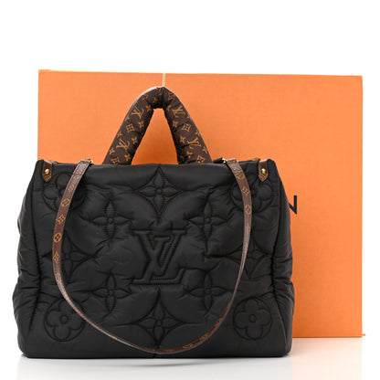 Louis Vuitton Econyl Monogram Pillow Giant Onthego MM Black 10 of 10
