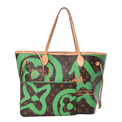 Louis Vuitton Monogram Tahitienne Hawaii Neverfull MM 1 of 19