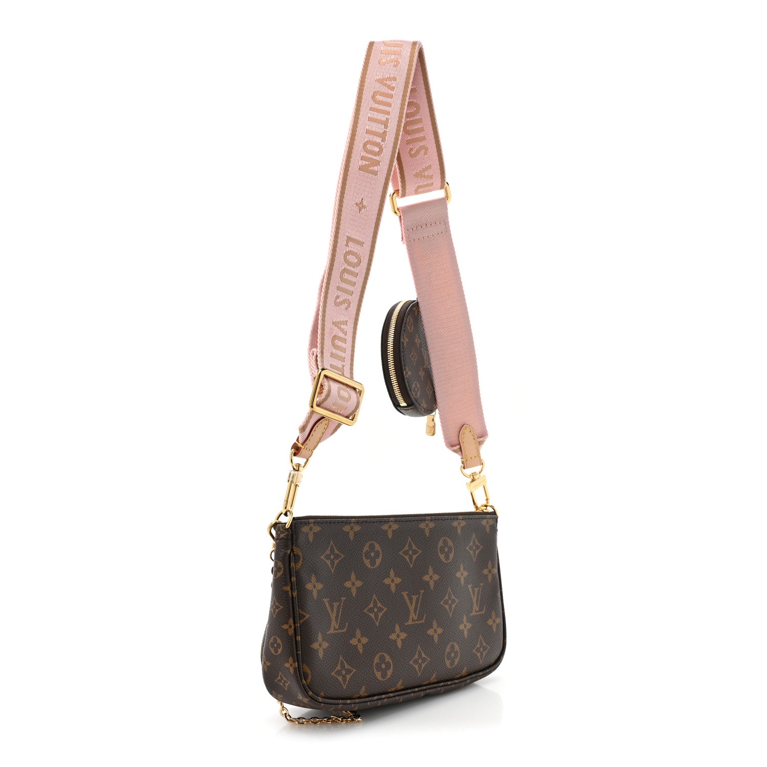 Louis Vuitton Monogram Multi Pochette Accessories Rose Clair 3 of 13