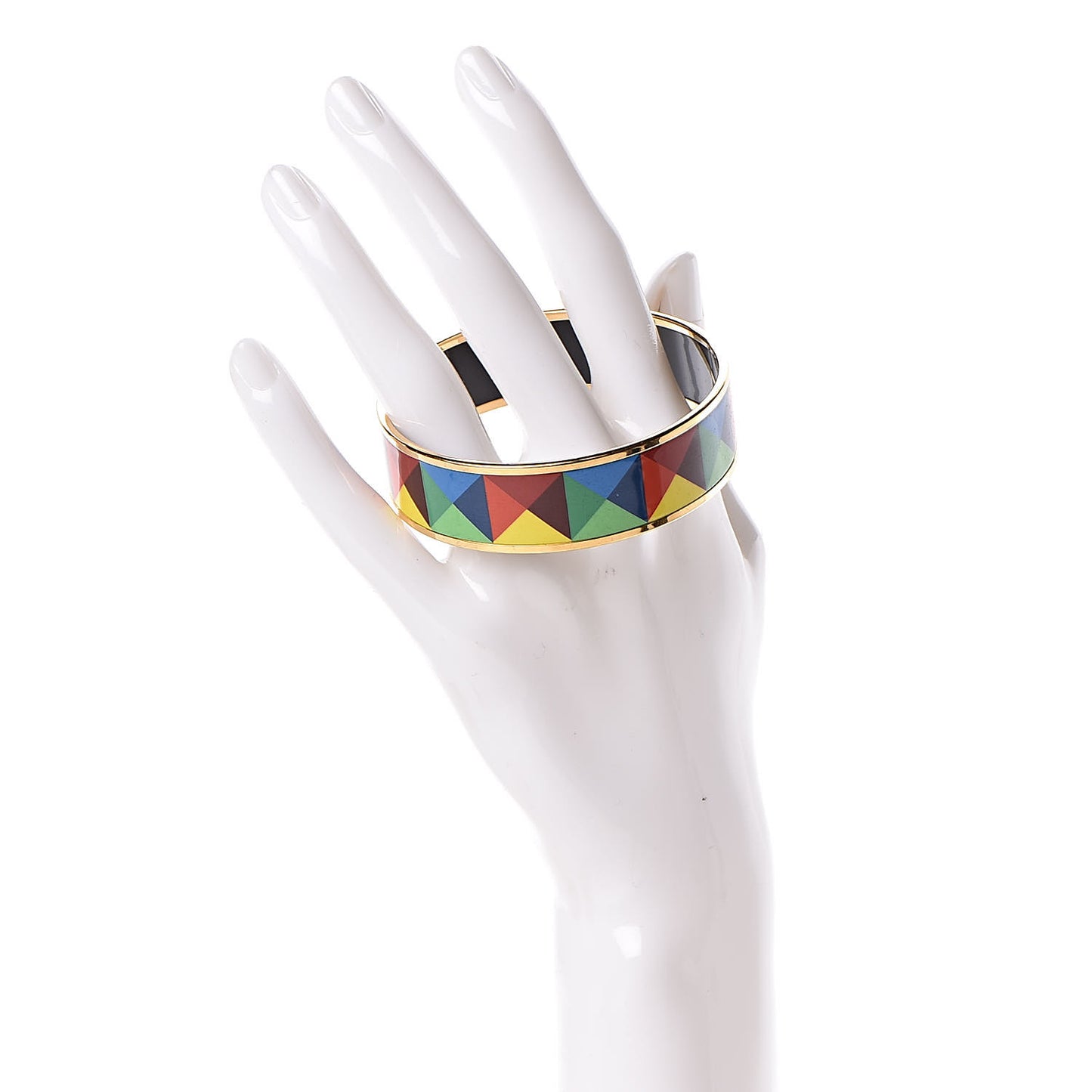Enamel Printed Wide Bracelet 62