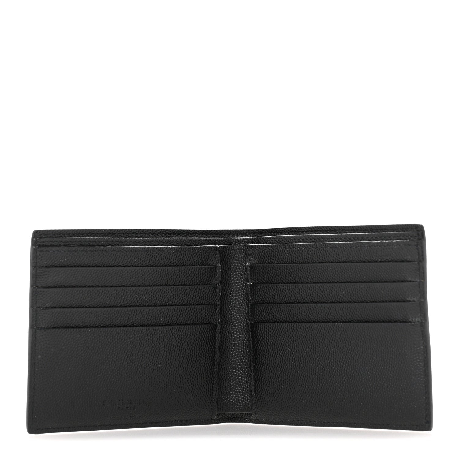 Saint Laurent Grain De Poudre Paris East West Wallet Black 5 of 9