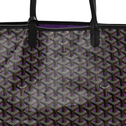 Goyard Goyardine Saint Louis Claire Voie PM Black Violet 11 of 14