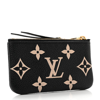 Louis Vuitton Empreinte Monogram Giant Key Pouch Black Beige 3 of 6