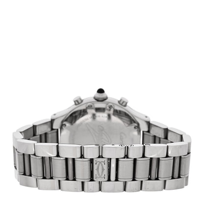 Cartier Stainless Steel 38mm Must de 21 Chronoscaph Quartz Watch Black 3 of 4