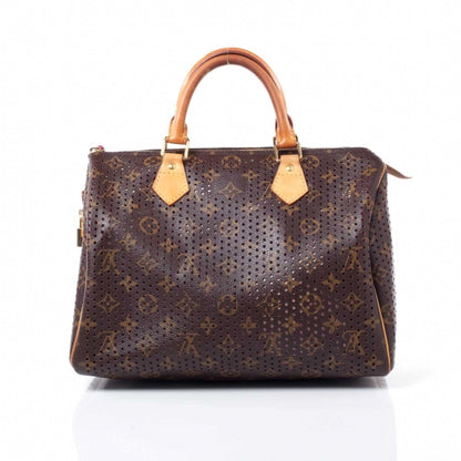 Louis Vuitton Monogram Perforated Speedy 30 Fuchsia 4 of 8