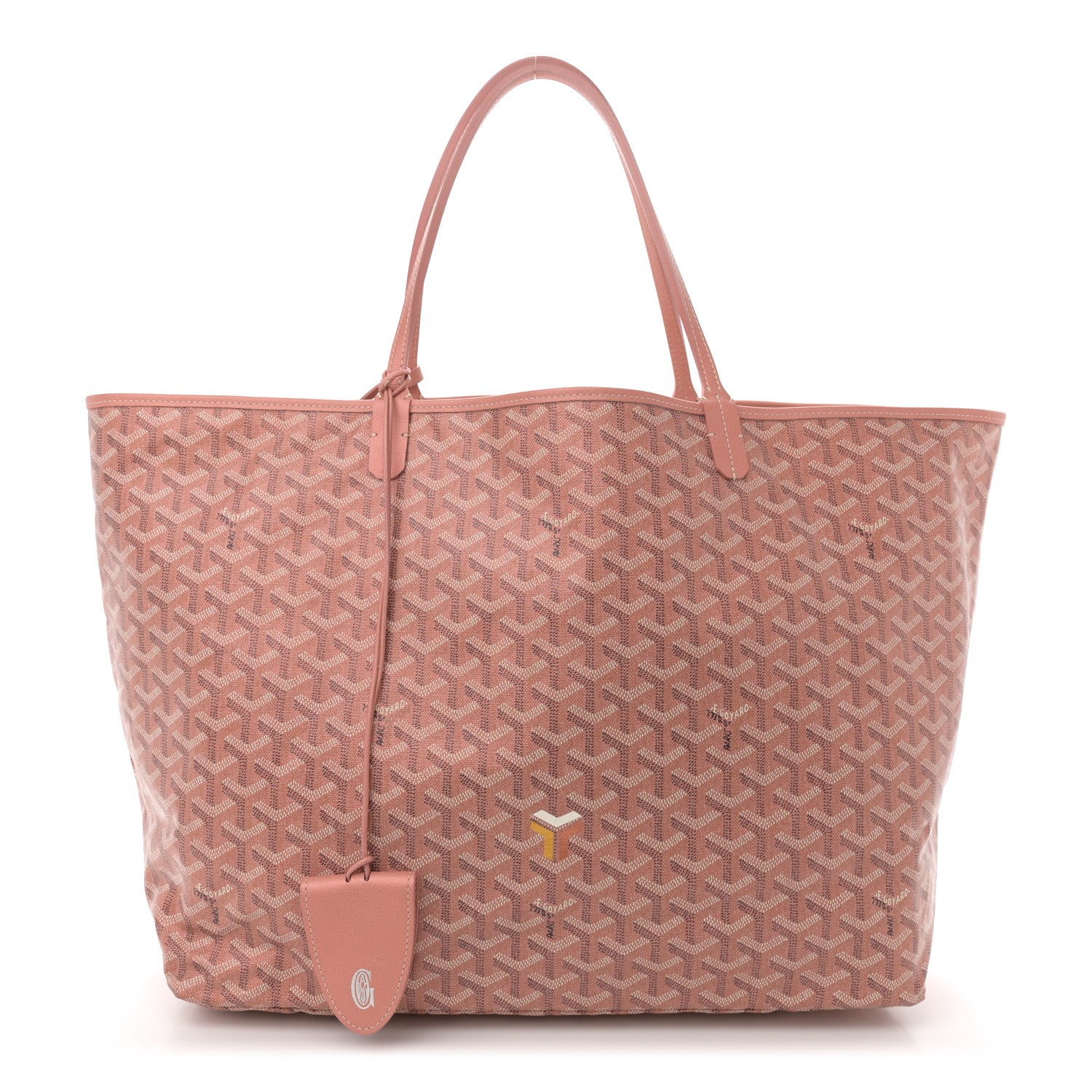 Goyard Iridescent Goyardine Saint Louis GM Pearly Coral 1 of 13