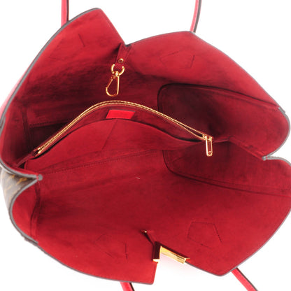 Louis Vuitton Calfskin Monogram Kimono Tote Cherry 5 of 7