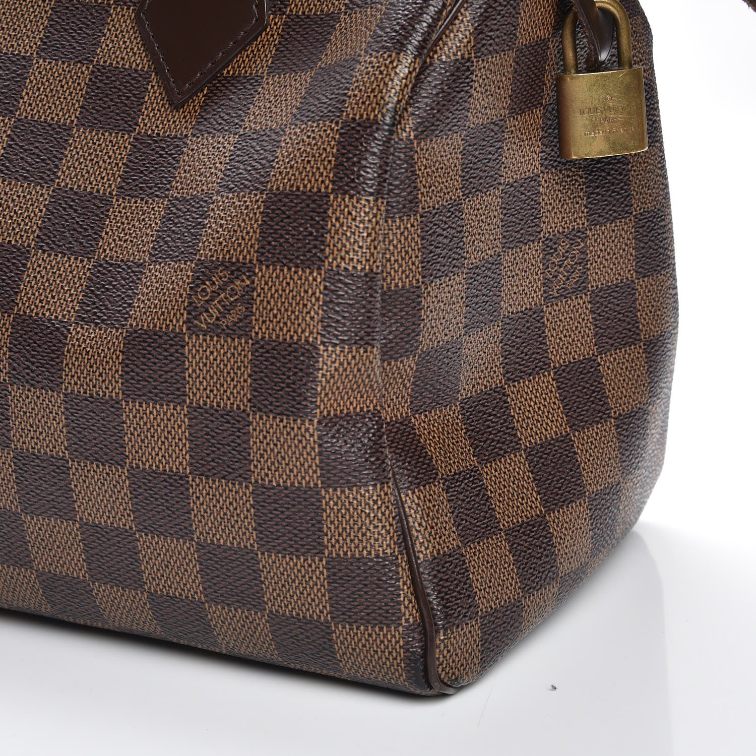 Louis Vuitton Damier Ebene Speedy 25 8 of 13