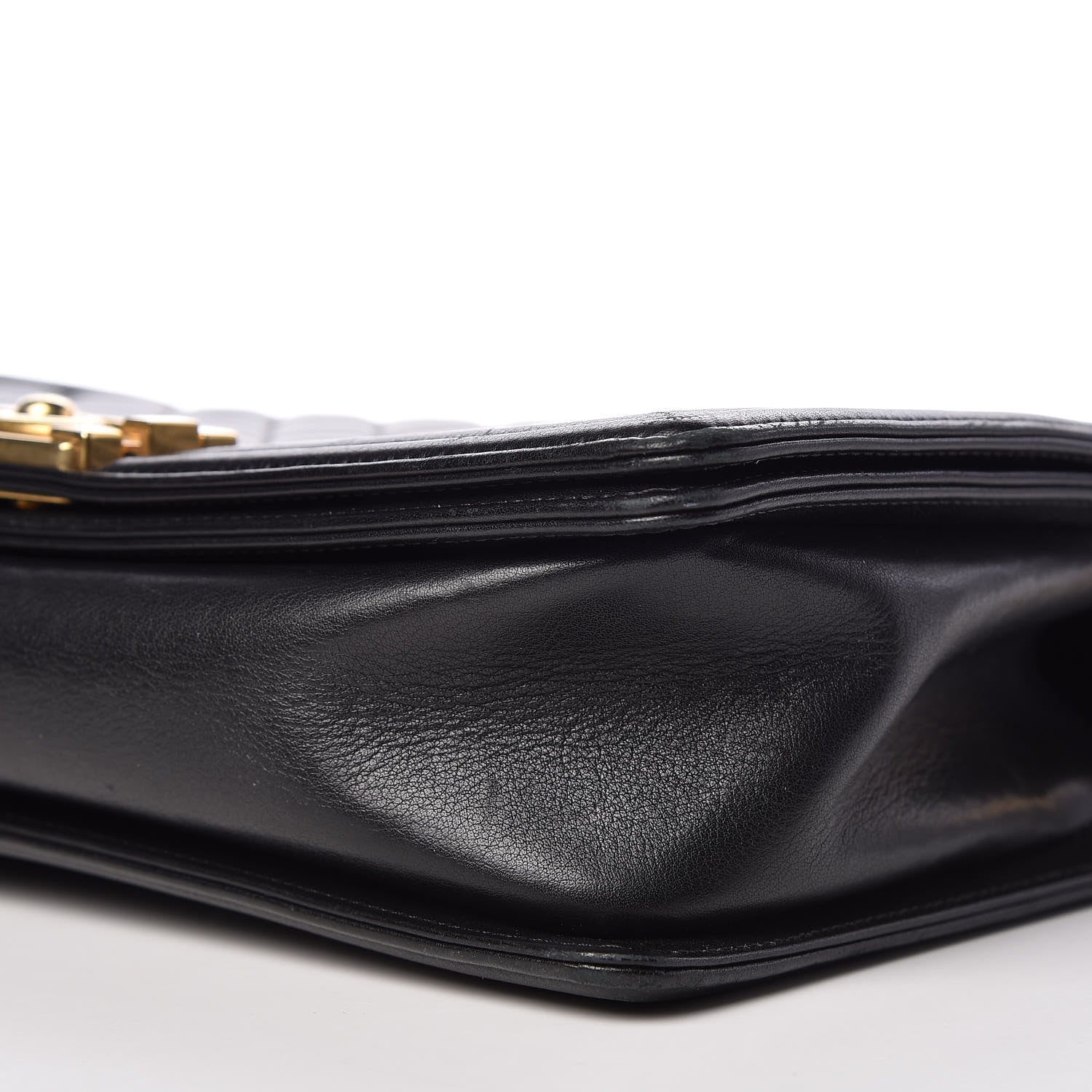Chanel Calfskin Quilted New Medium Boy Flap Black 13 of 14