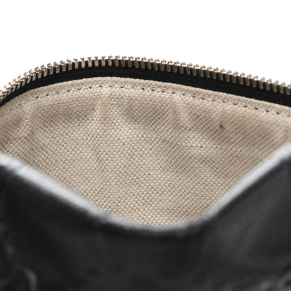 Gucci Calfskin GG Tennis Embossed Belt Bag Black 10 of 11