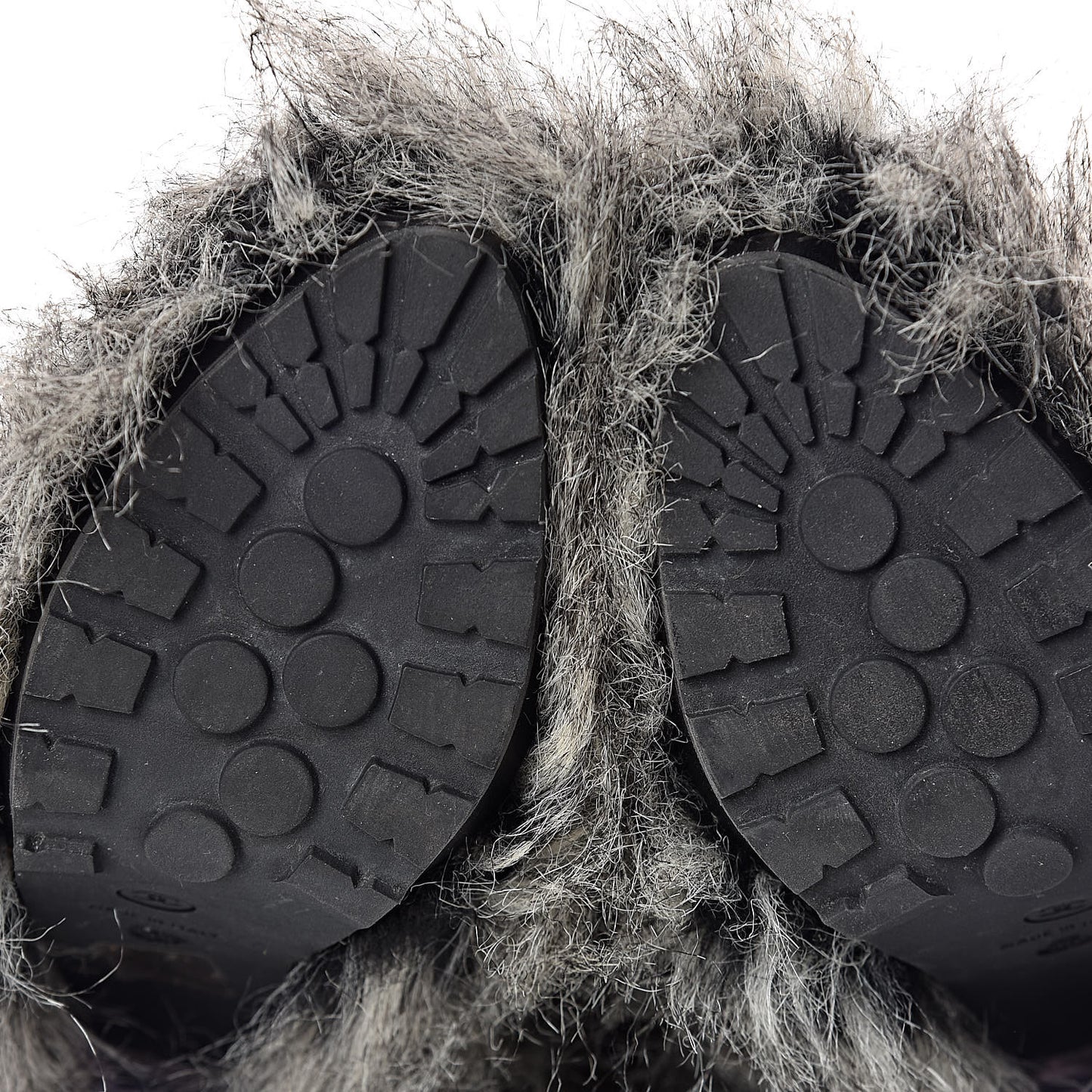 Fantasy Fur Icicle Heel Mukluks 39 Boots Gray