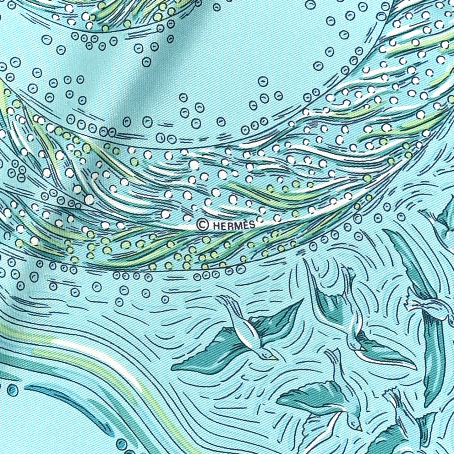 Silk Les Rivieres de Babel Scarf 90