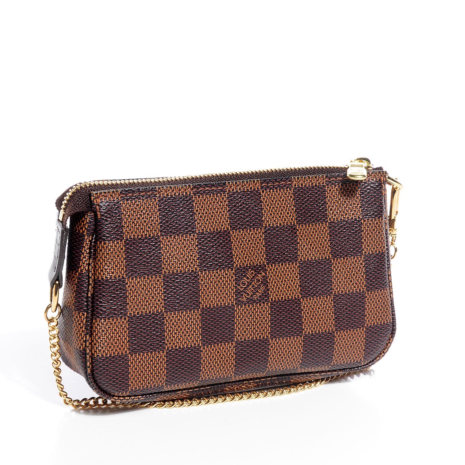 Louis Vuitton Damier Ebene Mini Pochette Accessories 3 of 8