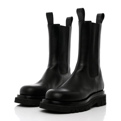 Bottega Veneta Calfskin The Lug Chelsea 55mm Boots 37 Black 3 of 13