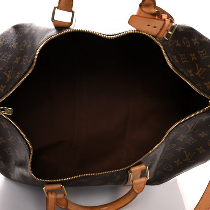 Louis Vuitton Monogram Keepall Bandouliere 50 5 of 15