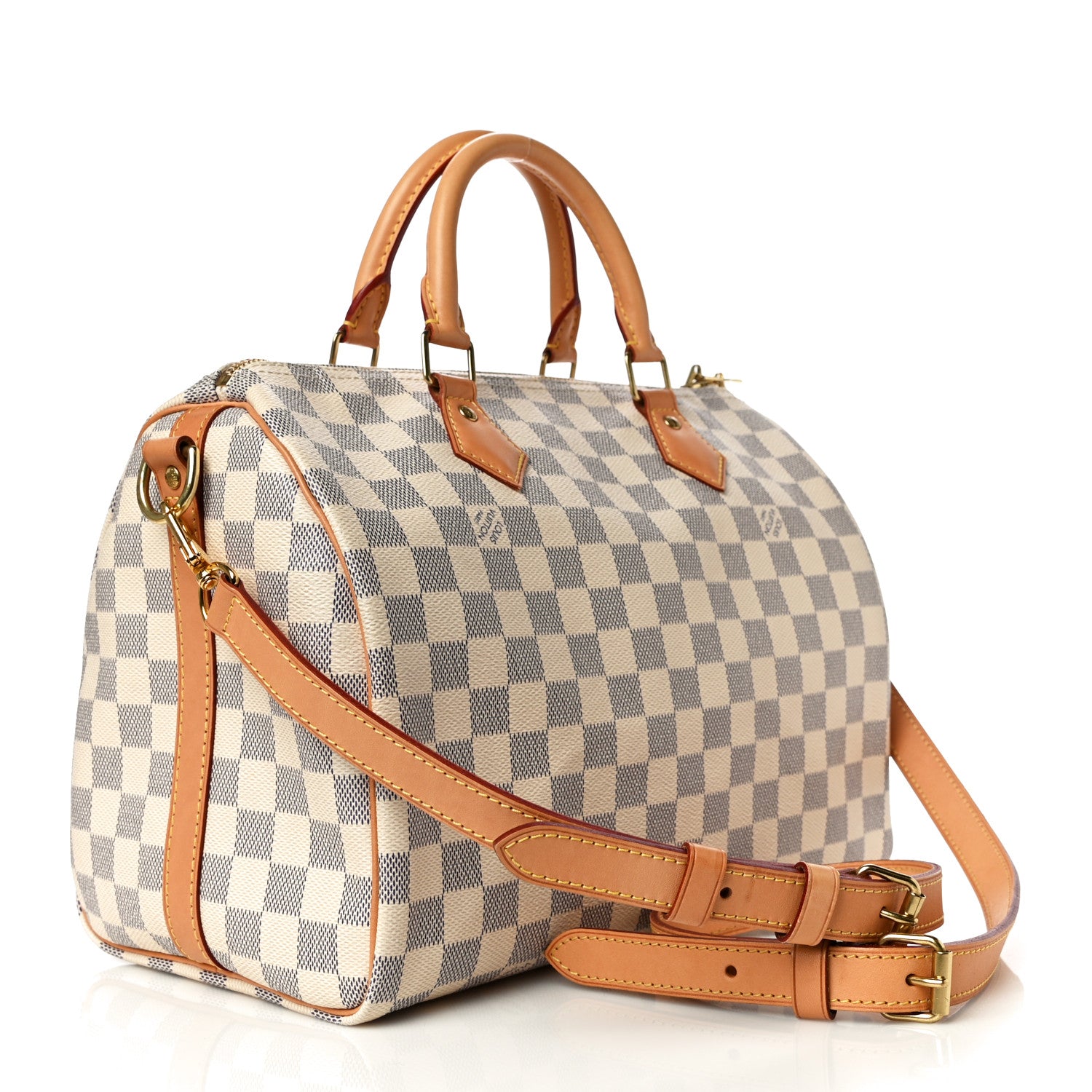 Louis Vuitton Damier Azur Speedy Bandouliere 30 2 of 10