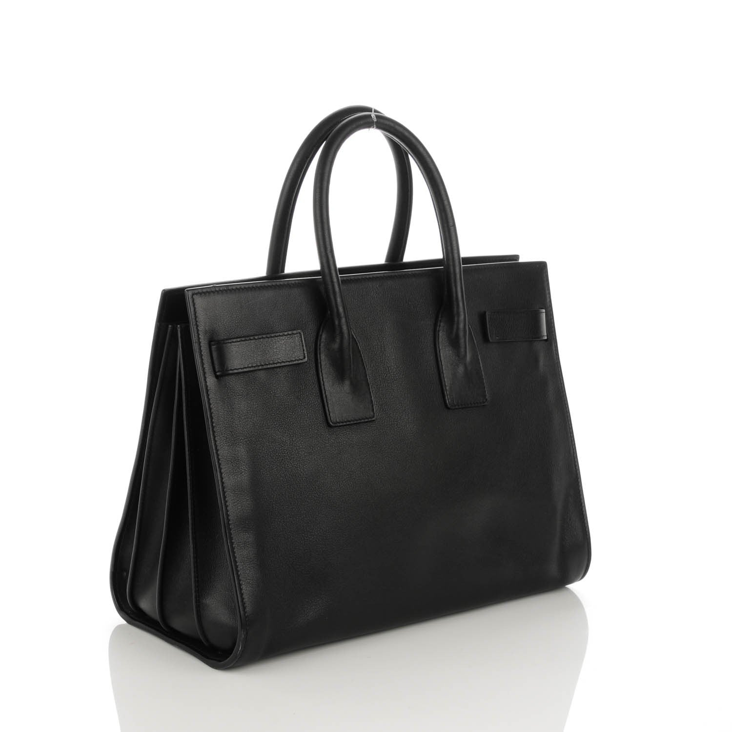 Saint Laurent Smooth Calfskin Small Sac De Jour Black 3 of 7