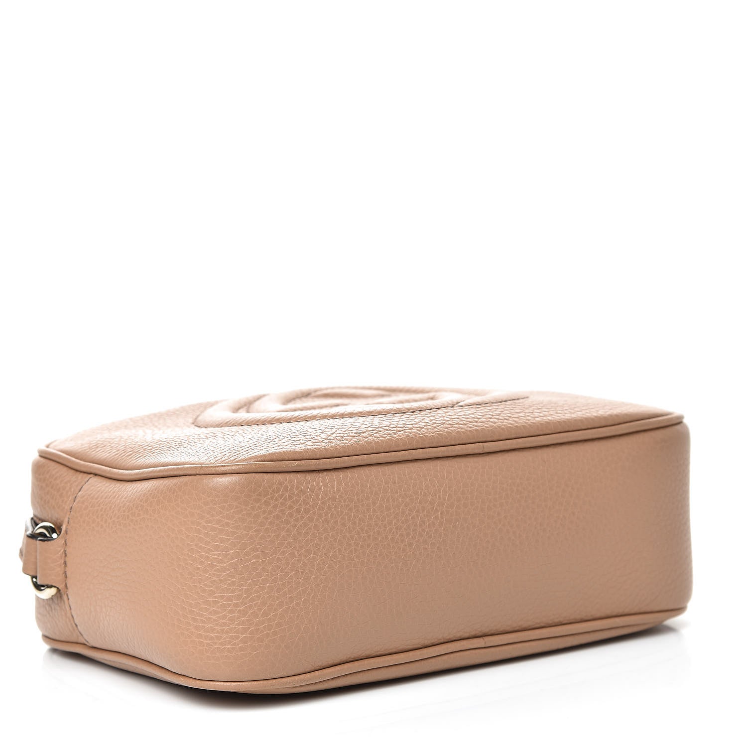 Gucci Pebbled Calfskin Small Soho Disco Bag Camelia 4 of 14