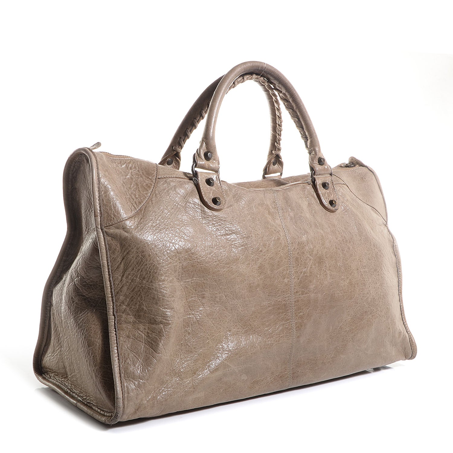 Balenciaga Chevre Classic Hardware Work Sandstone 3 of 11