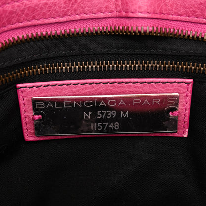 Balenciaga Agneau Classic Hardware City Cyclamen Fucsia 6 of 9