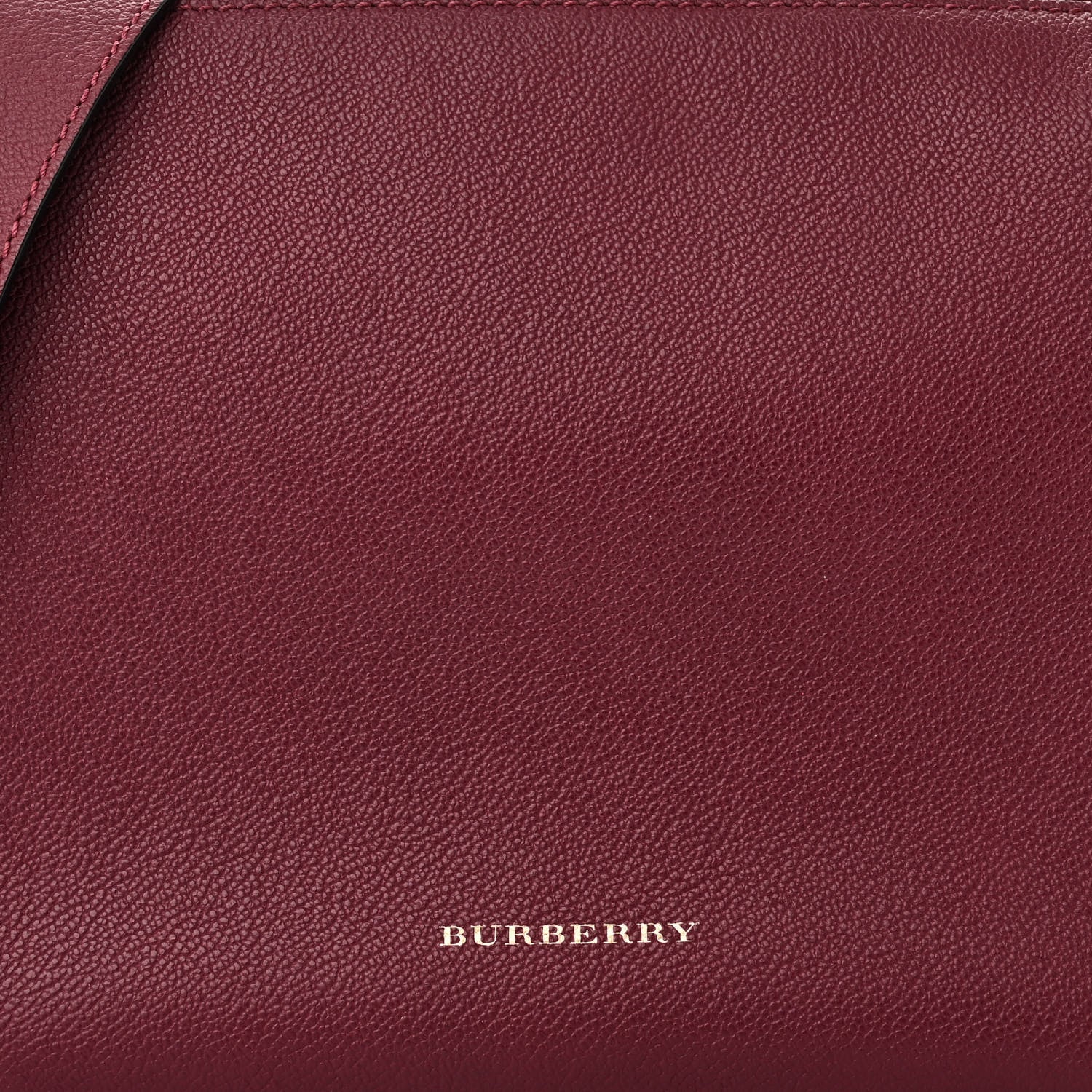 Burberry Soft Grain Calfskin House Check Small Helmsley Crossbody Dark Plum 8 of 10