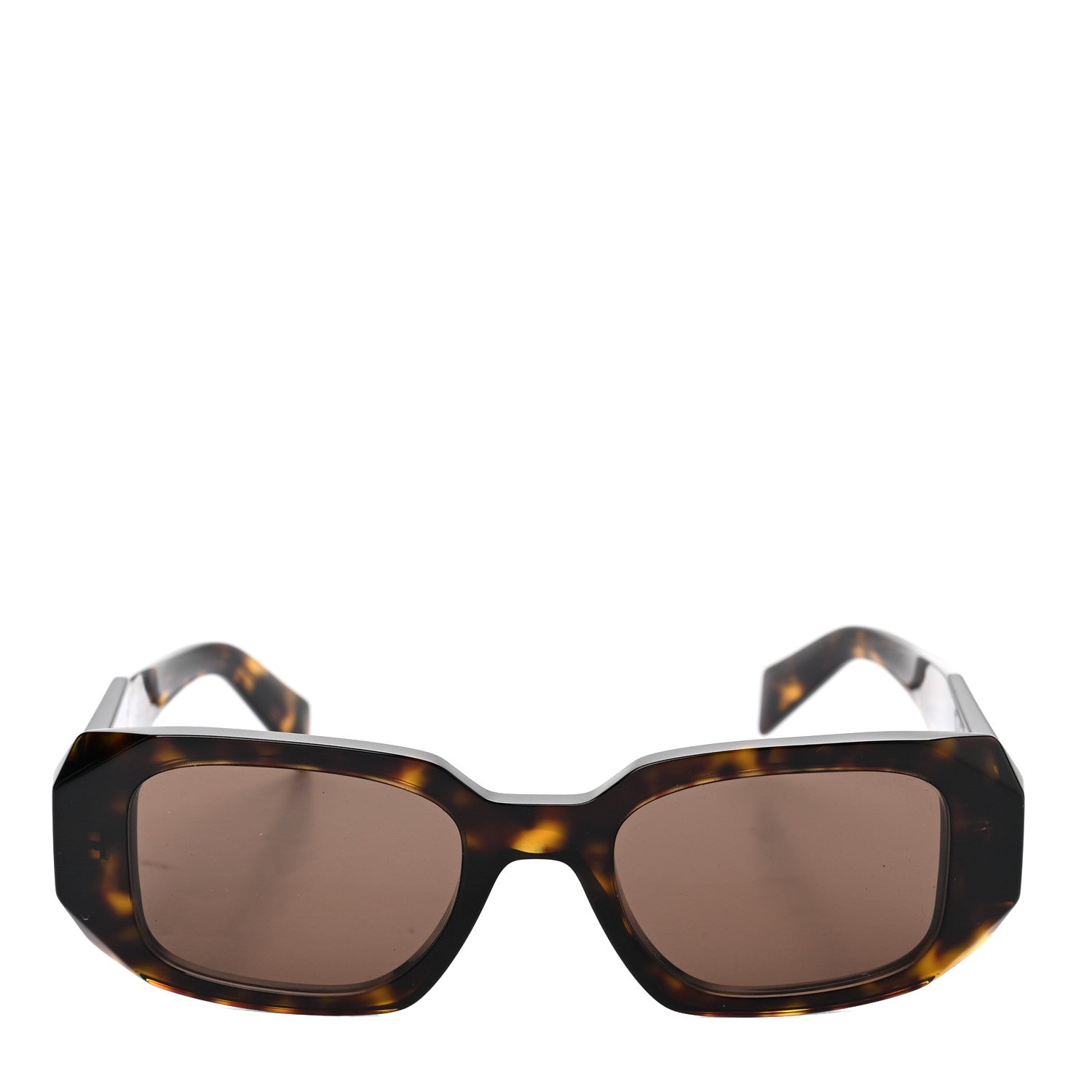 Prada Acetate Symbole Sunglasses SPR 17W Havana 2 of 7
