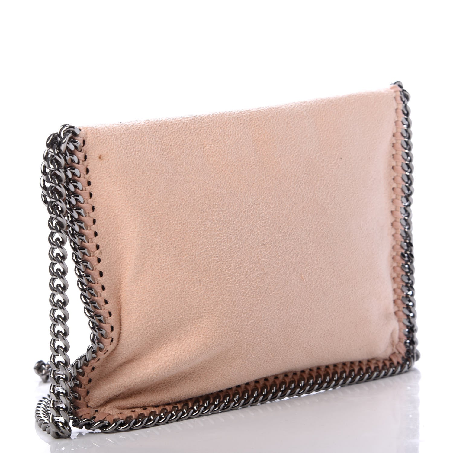 Stella McCartney Shaggy Deer Mini Falabella Crossbody Bag Powder 3 of 10