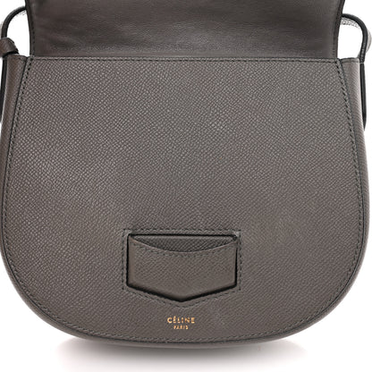 Celine Baby Grained Calfskin Small Trotteur Grey 11 of 16