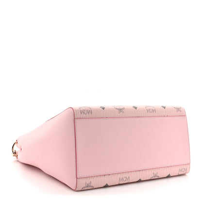 MCM Visetos Medium Aren Hobo Powder Pink 4 of 11