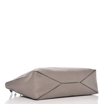 Burberry Heritage Grain Check Embossed Medium Dewsbury Tote Pale Grey 4 of 8